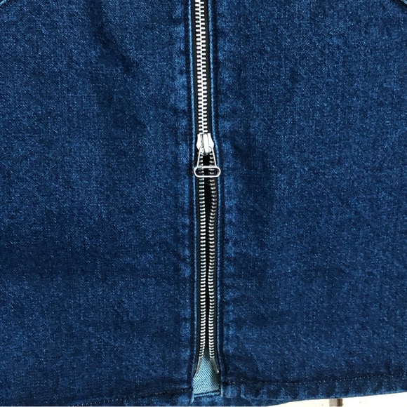 Rag & Bone "Marcy" Racer Miniskirt - Size 26 - Denim Skirt - Jean Skirt - Picture 7 of 12